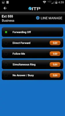 ITP - Call, Chat and Manage android App screenshot 1