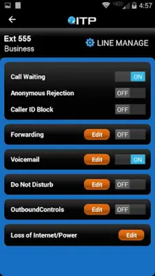 ITP - Call, Chat and Manage android App screenshot 2